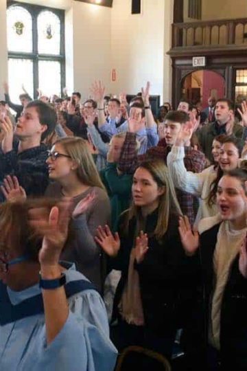 College Students Worship