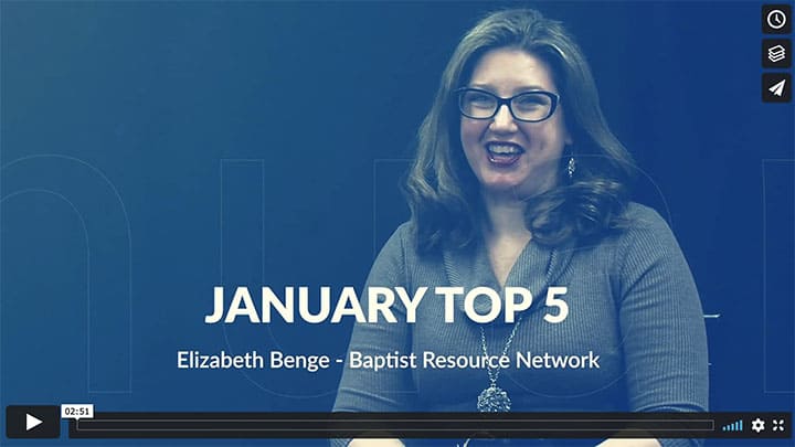 Top 5 - Elizabeth Benge