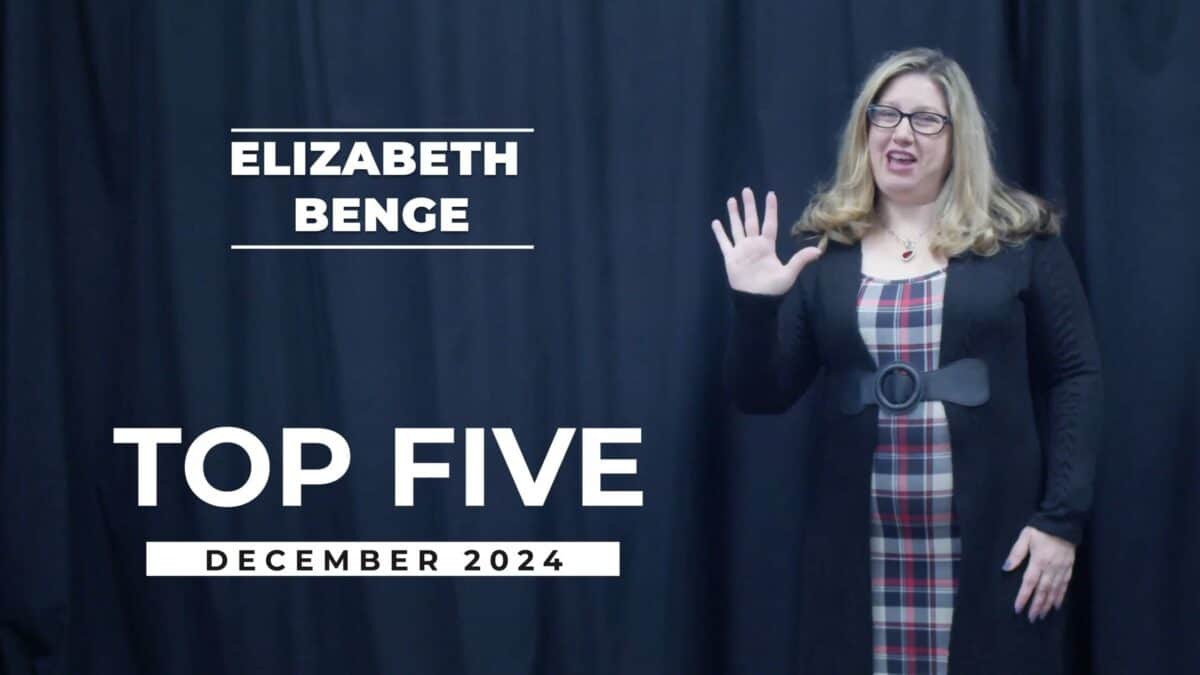 December 2024 Top Five