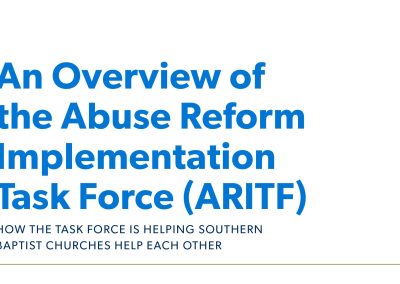 An Overview of the Abuse Reform Implementation Task Force (ARITF)