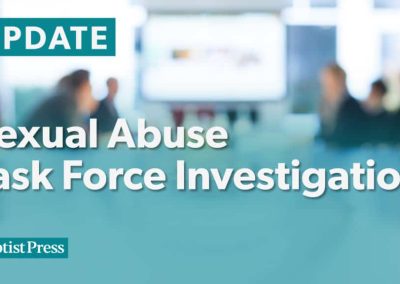 Sexual Abuse Task Force modifies recommendations in advance of the annual meeting